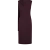Abito da cocktail con dettagli cut-out e sciarpa Abito da cocktail con dettagli cut-out e sciarpa