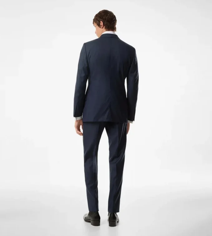 Abito O’Connor in tessuto sharkskin