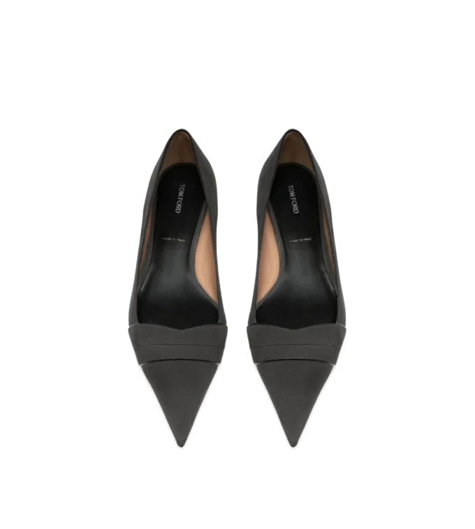 Ballerine Eva in pelle scamosciata