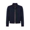 Blouson con collo in twill double face Blouson con collo in twill double face