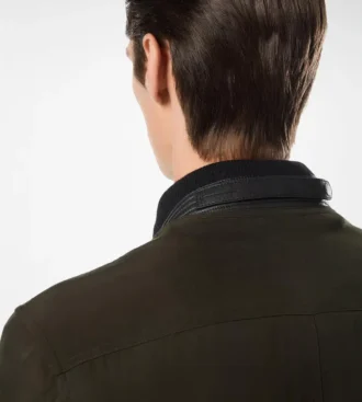 Blouson da pilota in gabardine ultraleggero