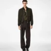 Blouson da pilota in gabardine ultraleggero