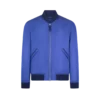 Bomber leggero in popeline di seta tecnica
