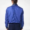 Bomber leggero in popeline di seta tecnica