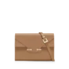 Borsa a tracolla Aube in morbida pelle fiore Borsa a tracolla Aube in morbida pelle fiore