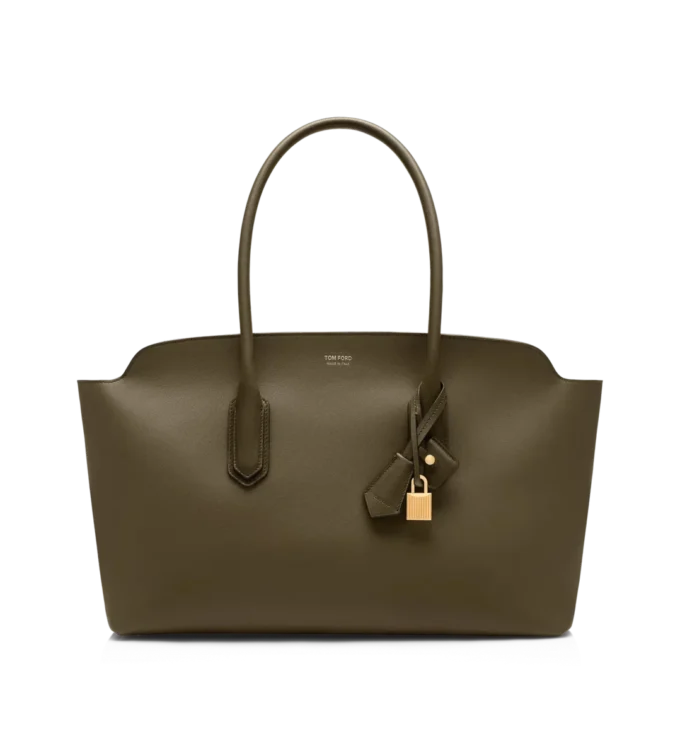 Borsa a tracolla grande Alexander in pelle naturale