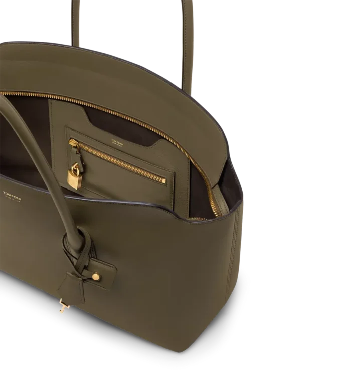 Borsa a tracolla grande Alexander in pelle naturale