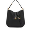 Borsa a tracolla grande Tara in pelle martellata Borsa a tracolla grande Tara in pelle martellata