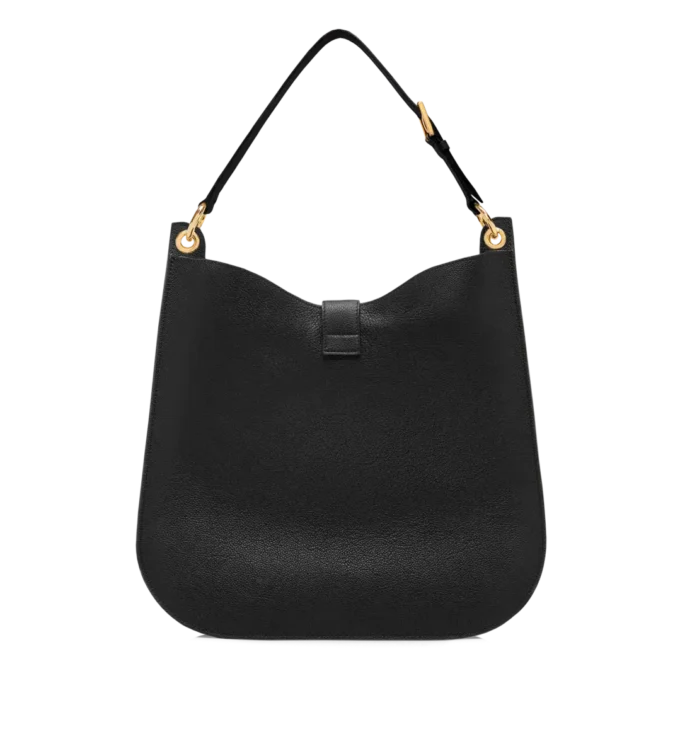 Borsa a tracolla grande Tara in pelle martellata Borsa a tracolla grande Tara in pelle martellata