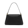 Borsa a tracolla media Tara in pelle a grana naturale