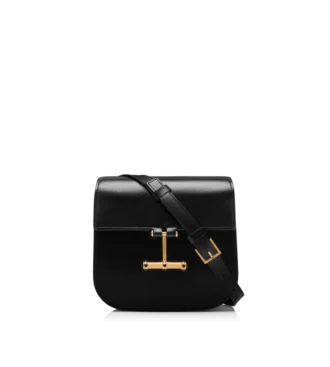 Borsa a tracolla mini Tara in pelle effetto palmellato