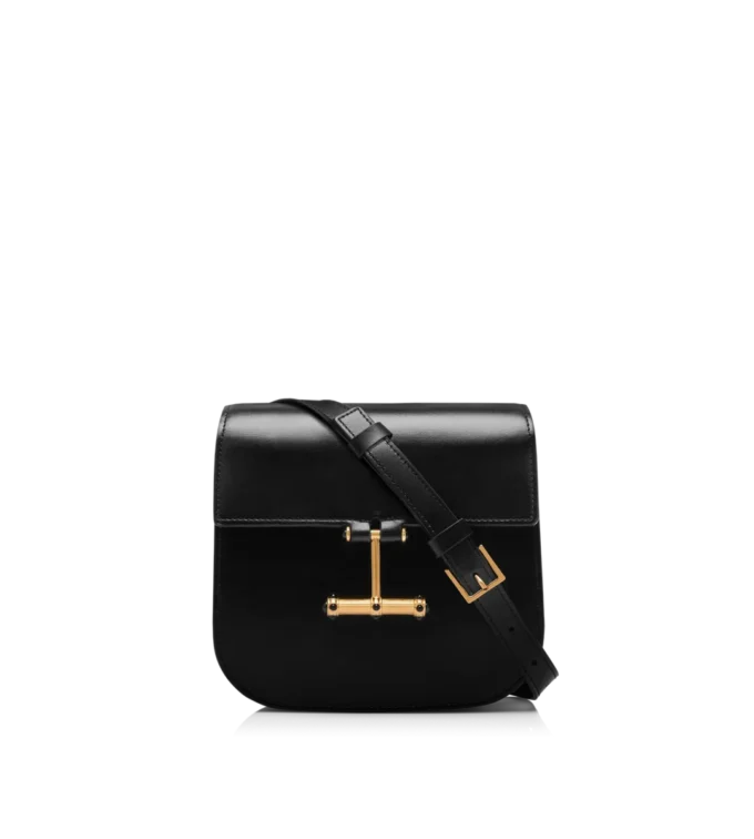 Borsa a tracolla mini Tara in pelle effetto palmellato