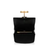 Borsa a tracolla mini Tara in pelle effetto palmellato