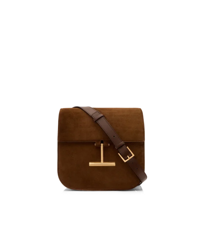 Borsa a tracolla mini Tara in pelle scamosciata e pelle Borsa a tracolla mini Tara in pelle scamosciata e pelle