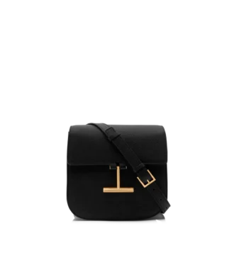 Borsa a tracolla Tara Mini in pelle martellata