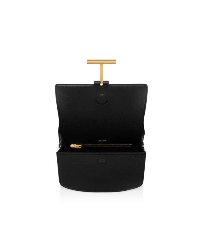 Borsa a tracolla Tara Mini in pelle martellata Borsa a tracolla Tara Mini in pelle martellata