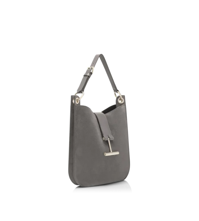 Borsa a tracolla Tara Small in pelle scamosciata Borsa a tracolla Tara Small in pelle scamosciata