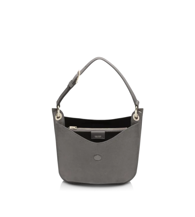 Borsa a tracolla Tara Small in pelle scamosciata Borsa a tracolla Tara Small in pelle scamosciata