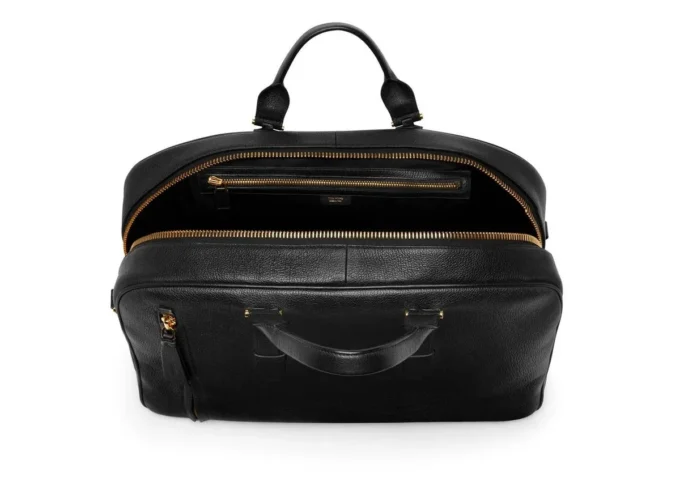 Borsa da bowling Buckley in pelle fiore Borsa da bowling Buckley in pelle fiore