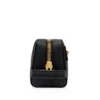 Borsa da toilette in pelle martellata