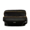 Borsa da toilette in pelle martellata