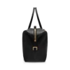 Borsa da viaggio in pelle liscia con fibbia laterale