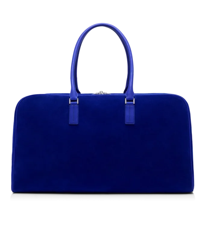 Borsa da viaggio in pelle scamosciata Borsa da viaggio in pelle scamosciata
