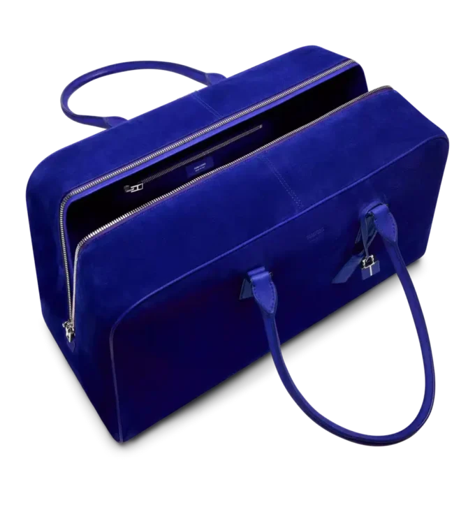 Borsa da viaggio in pelle scamosciata Borsa da viaggio in pelle scamosciata