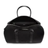 Borsa da viaggio media in pelle fiore con ampia apertura