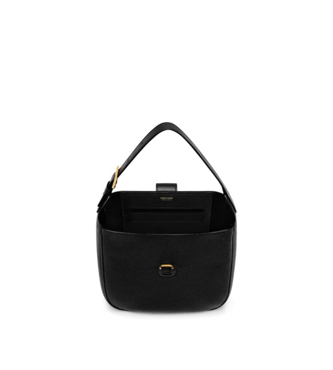Borsa hobo piccola Monarch in pelle martellata Borsa hobo piccola Monarch in pelle martellata
