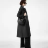 Borsa hobo piccola Monarch in pelle martellata Borsa hobo piccola Monarch in pelle martellata
