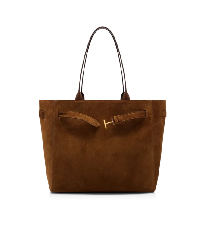 Borsa media Audrey in pelle scamosciata Borsa media Audrey in pelle scamosciata