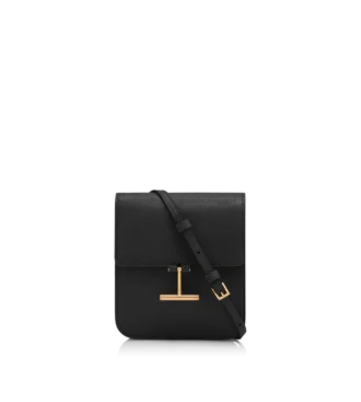 Borsa mini Tara in pelle fiore con tracolla