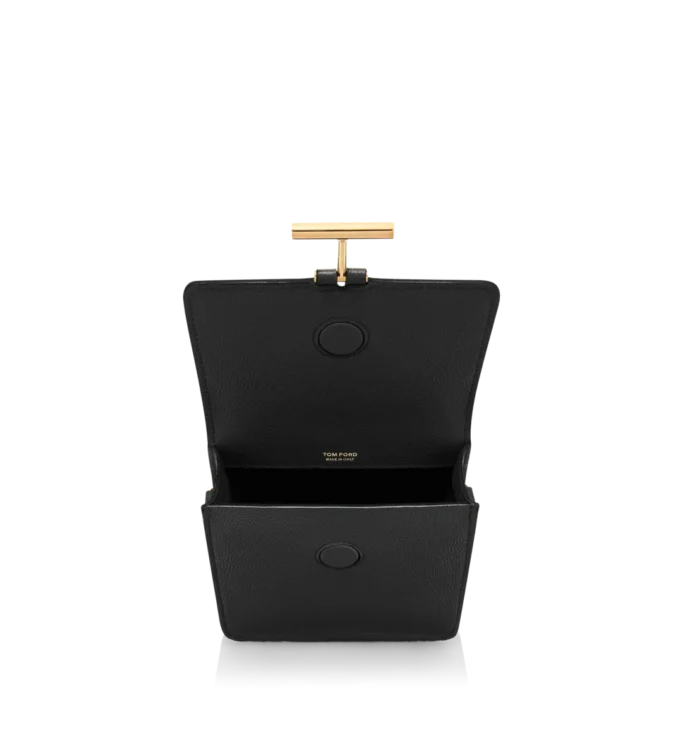 Borsa mini Tara in pelle fiore con tracolla Borsa mini Tara in pelle fiore con tracolla