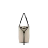 Borsa tote grande in jacquard a righe Borsa tote grande in jacquard a righe