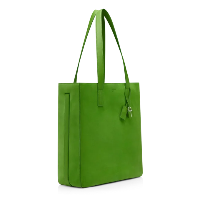 Borsa tote in camoscio cashmere North South Borsa tote in camoscio cashmere North South