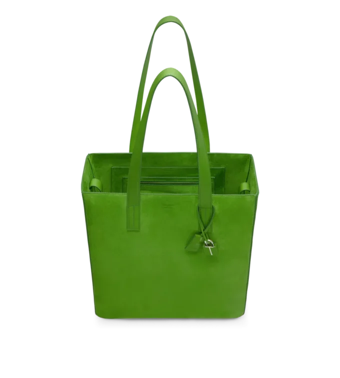 Borsa tote in camoscio cashmere North South Borsa tote in camoscio cashmere North South