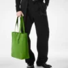 Borsa tote in camoscio cashmere North South Borsa tote in camoscio cashmere North South