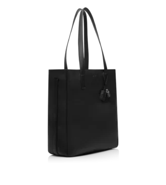 Borsa tote North South in pelle naturale