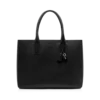 Borsa tote T-Line East-West in pelle martellata