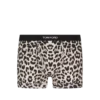 Boxer in cotone Snow Leopard