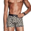 Boxer in cotone Snow Leopard