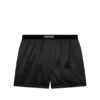 Boxer in raso di seta elasticizzato