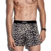 Boxer in seta Snow Leopard