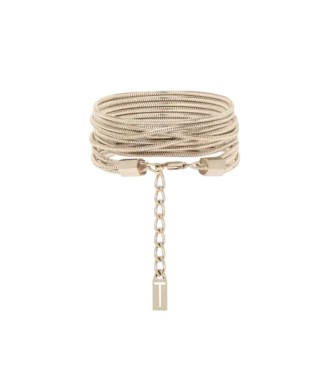Bracciale con asse in ottone