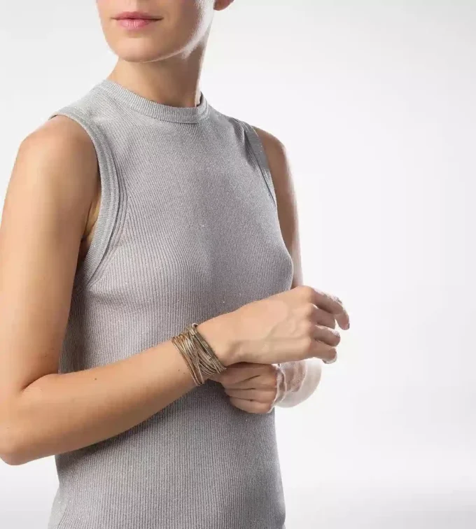 Bracciale con asse in ottone Bracciale con asse in ottone