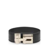 Bracciale con chiusura a T in morbida pelle martellata Bracciale con chiusura a T in morbida pelle martellata