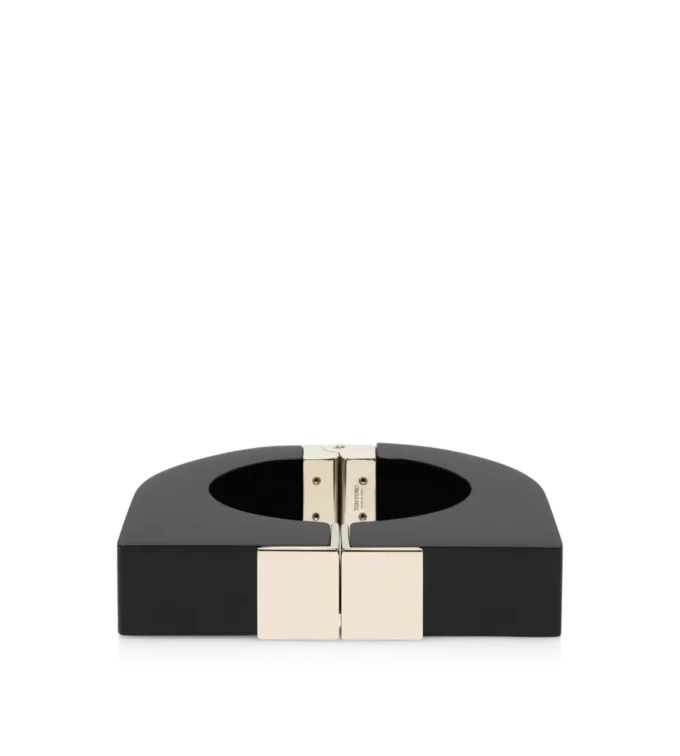 Bracciale decorativo in plexiglass e ottone Bracciale decorativo in plexiglass e ottone