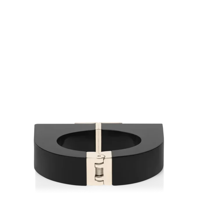 Bracciale decorativo in plexiglass e ottone Bracciale decorativo in plexiglass e ottone