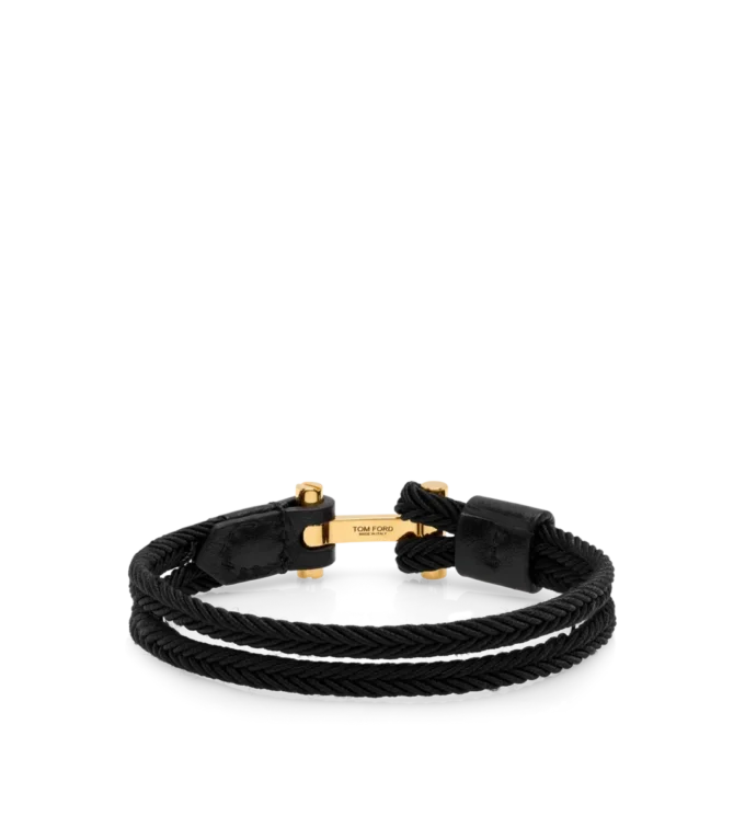 Bracciale in nylon intrecciato